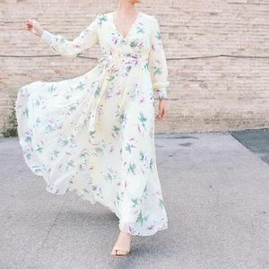 Dreamy floral maxi jessakae dress